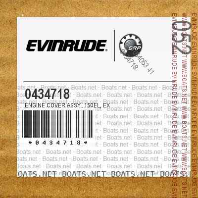 0434718 ENGINE COVER ASSY.. 150EL, EX