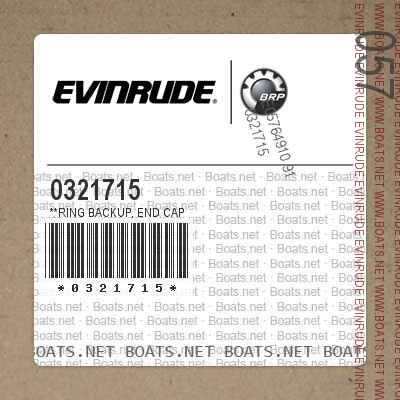 0321715 **RING BACKUP, End cap