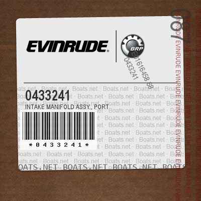 0433241 INTAKE MANIFOLD ASSY., Port