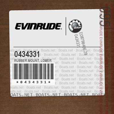 0434331 RUBBER MOUNT, Lower