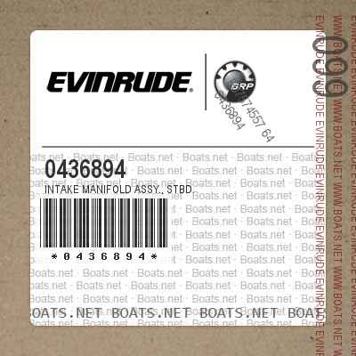 0436894 INTAKE MANIFOLD ASSY., Stbd.