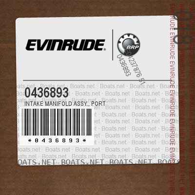 0436893 INTAKE MANIFOLD ASSY., Port