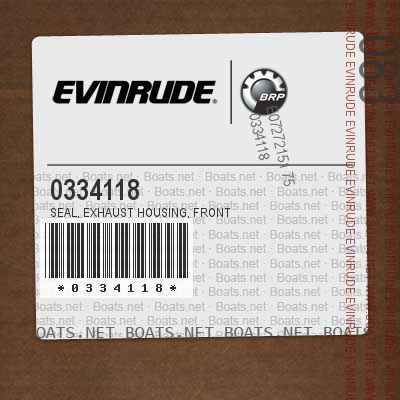 0334118 SEAL, Exhaust housing, front