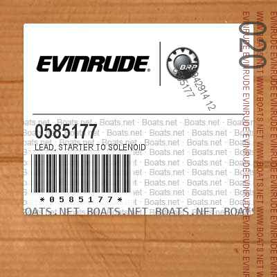 0585177 LEAD, Starter to solenoid