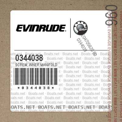 0344038 SCREW, Inner manifold
