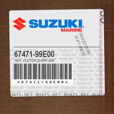 67471-99E00 .NUT, CLUTCH LEVER LINK