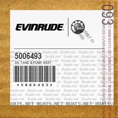 5006493 OIL TANK & PUMP Assy