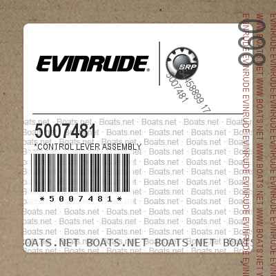 5007481 *CONTROL LEVER Assembly