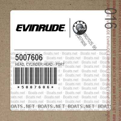5007606 HEAD, Cylinder head - PORT