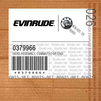 0379966 HEAD ASSEMBLY, Commutator end