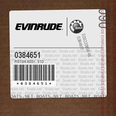 0384651 PISTON ASSY., Std