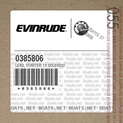 0385806 LEAD, Starter to solenoid