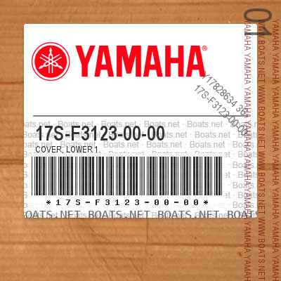 17S-F3123-00-00 Cover, Lower 1