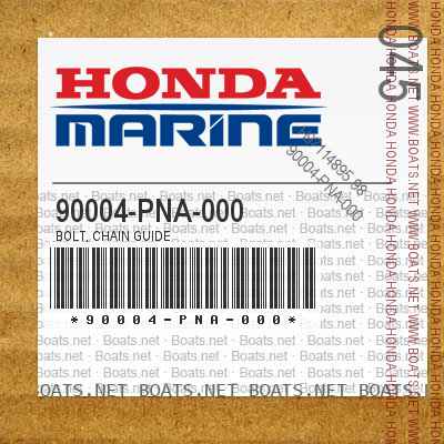 90004-PNA-000 BOLT, CHAIN GUIDE