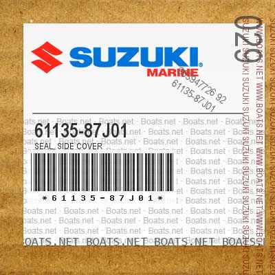 61135-87J01 SEAL, SIDE COVER
