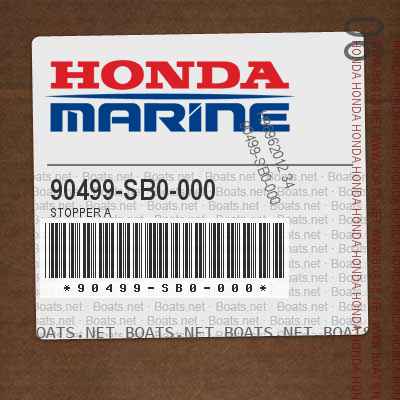 90499-SB0-000 STOPPER A