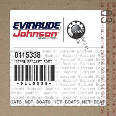 0115338 *STERN BRACKET, Port