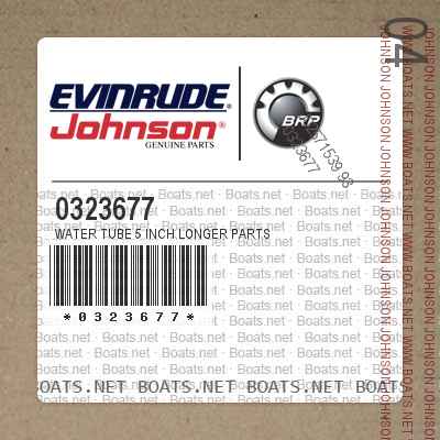 0323677 WATER TUBE 5 INCH LONGER PARTS