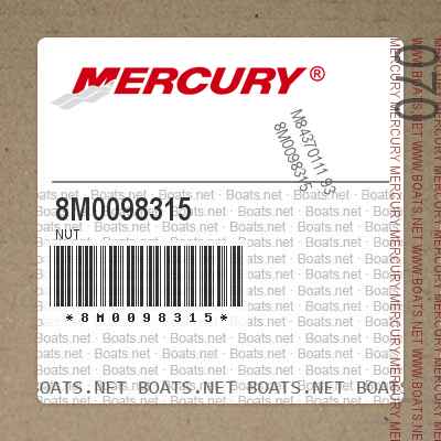 8M0098315 NUT