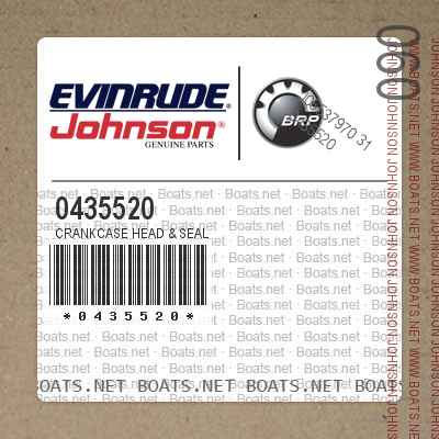 0435520 CRANKCASE HEAD & SEAL