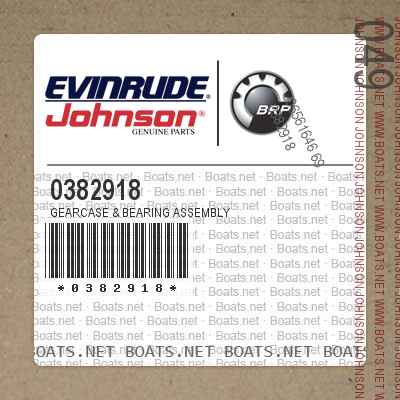 0382918 GEARCASE & BEARING ASSEMBLY