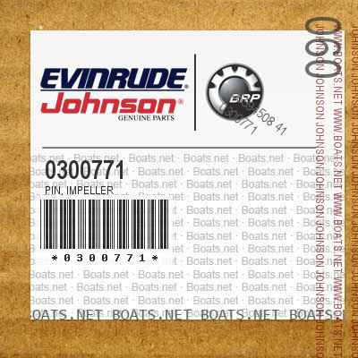 0300771 PIN, Impeller
