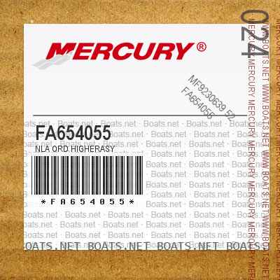 FA654055 NLA ORD HIGHERASY