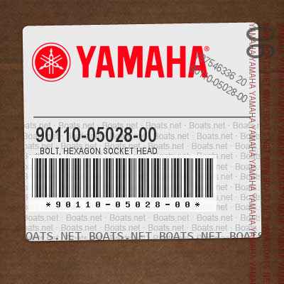 90110-05028-00 . Bolt, Hexagon Socket Head
