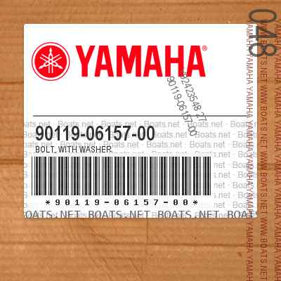 90119-06157-00 Bolt, With Washer