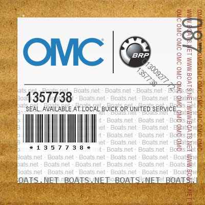1357738 SEAL. AVAILABLE AT LOCAL BUICK OR UNITED SERVICE DEALER