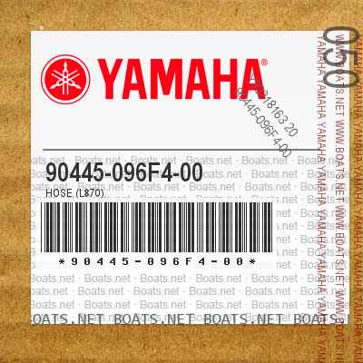 90445-096F4-00 Hose (L870)