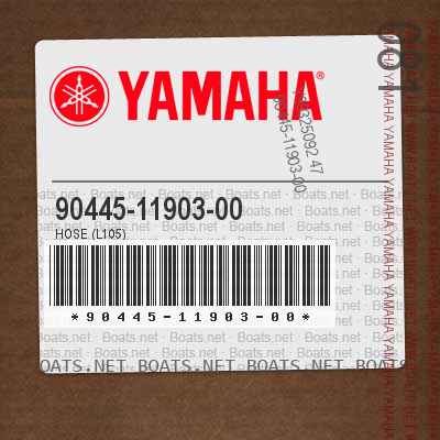 90445-11903-00 Hose (L105)
