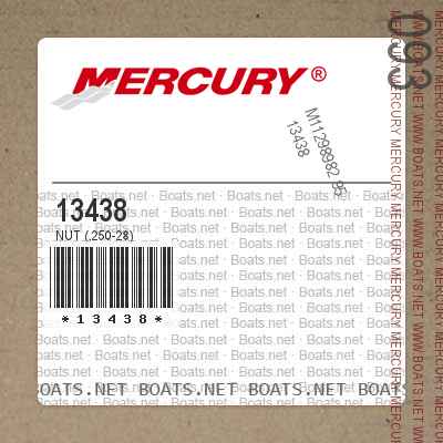 13438 NUT (.250-28)