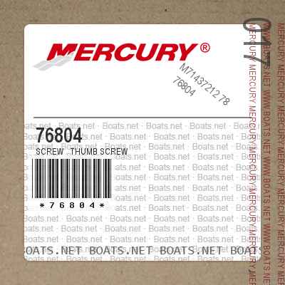 76804 SCREW THUMB SCREW