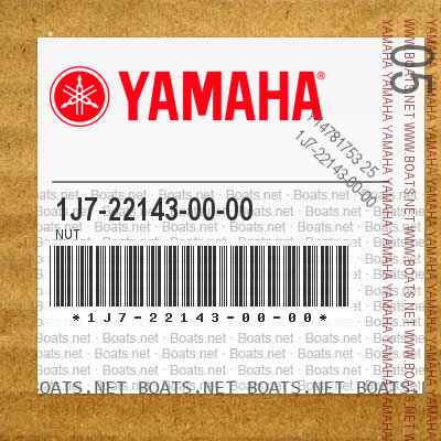 1J7-22143-00-00 Nut