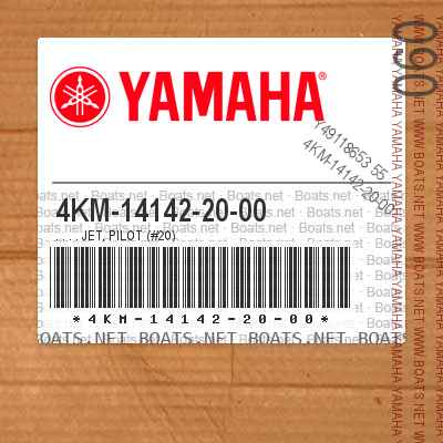 4KM-14142-20-00 . . . . Jet, Pilot (#20)