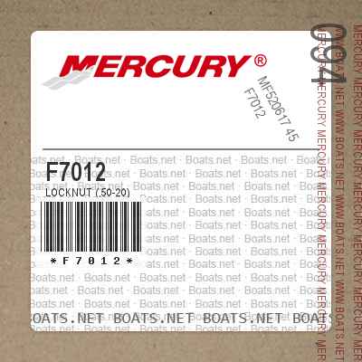 F7012 LOCKNUT (.50-20)