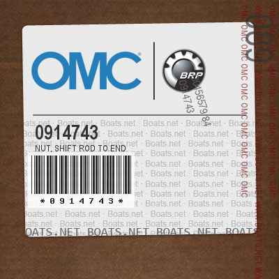 0914743 NUT, Shift rod to end