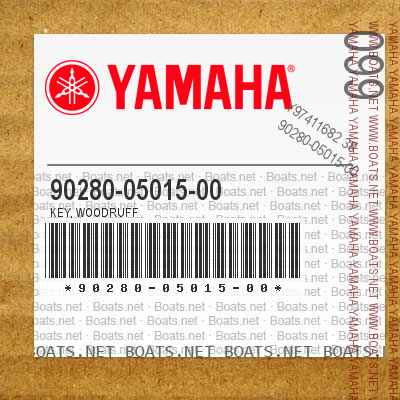 90280-05015-00 Key, Woodruff