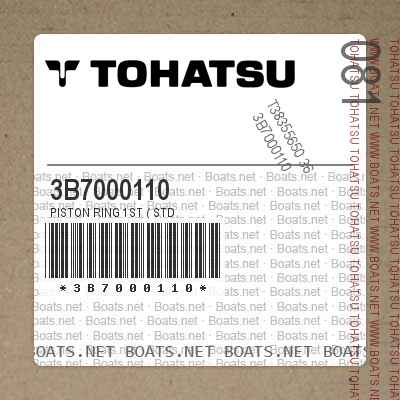 3B7000110 PISTON RING 1ST