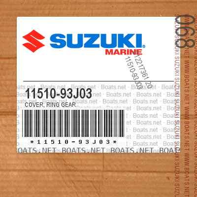 11510-93J03 COVER, RING GEAR