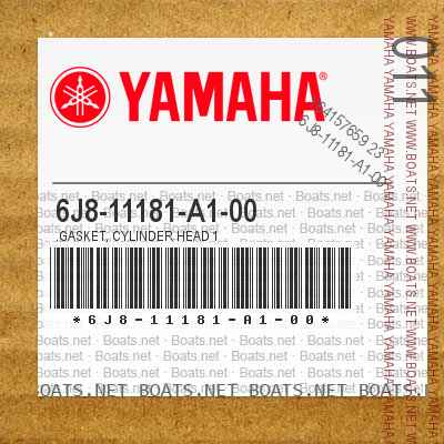 6J8-11181-A1-00 .GASKET, CYLINDER HEAD 1