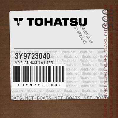 3Y9723040 Superseded by 332723051 - TOHATSU PREMIUM TCW3 OIL (4-GALLONS)-SHIPPING WEIGHT 29 LBS.
