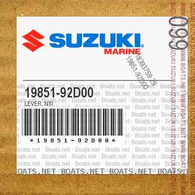 19851-92D00 LEVER, NSI