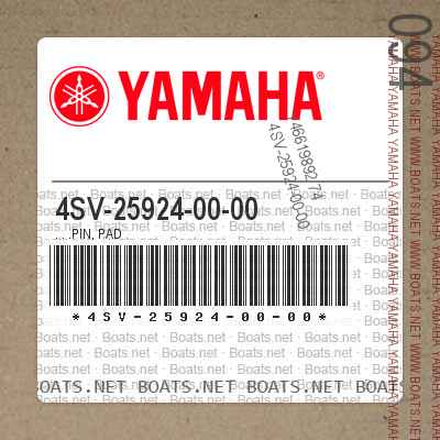 4SV-25924-00-00 . . .Pin, Pad