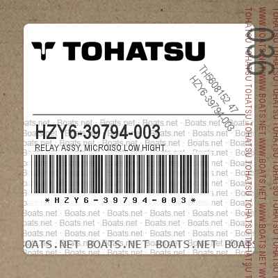 HZY6-39794-003 RELAY ASSY, MICROISO LOW HIGHT