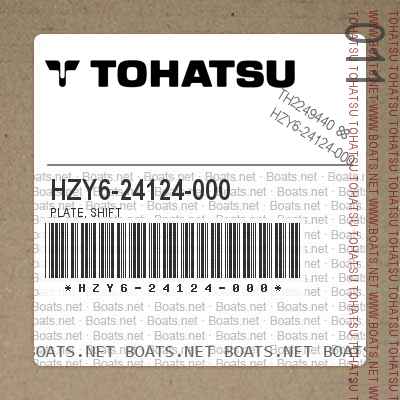 HZY6-24124-000 PLATE, SHIFT