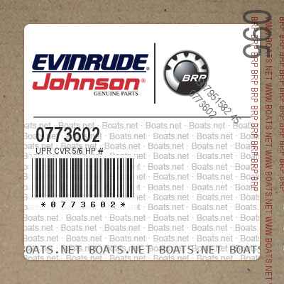 0773602 UPR CVR 5/6 HP #