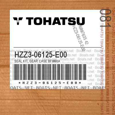 HZZ3-06125-E00 SEAL KIT, GEAR CASE BFW60A