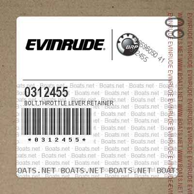 0312455 BOLT,Throttle lever retainer
